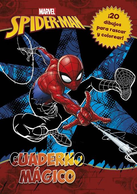 SPIDER-MAN: CUADERNO MAGICO (RASCAR Y COLOREAR) [CARTONE] | Akira Comics -  libreria donde comprar comics, juegos y libros online