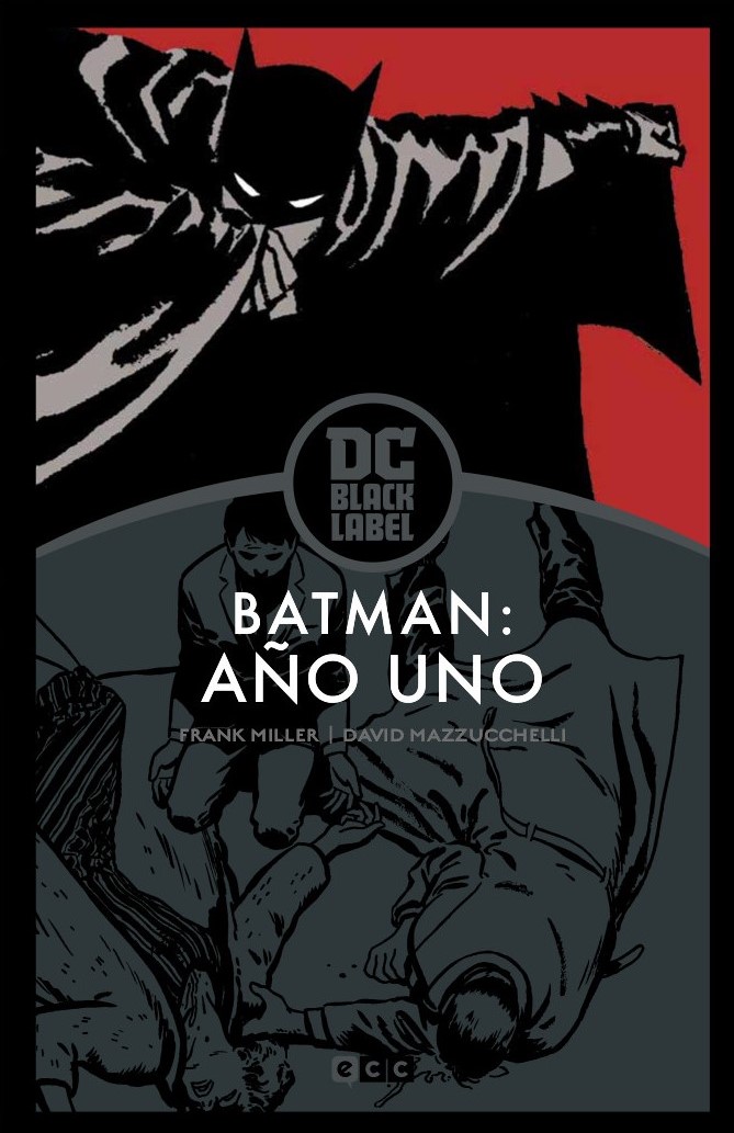 Batman Ano Uno Edicion Black Label Cartone Miller Frank Akira Comics Libreria Donde Comprar