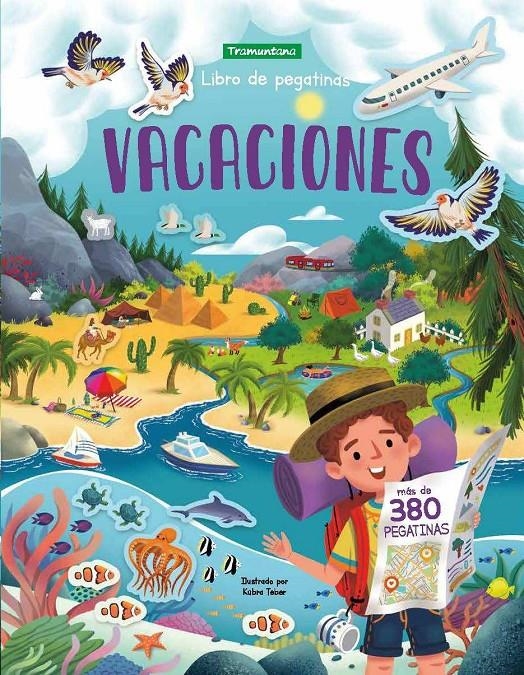 VACACIONES (LIBRO DE PEGATINAS) [RUSTICA] | HANNAH, JOLI / TEBER, KUBRA | Akira Comics  - libreria donde comprar comics, juegos y libros online