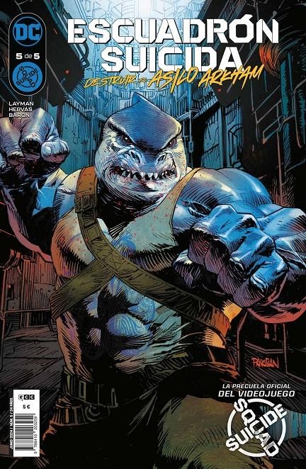 ESCUADRON SUICIDA: DESTRUIR EL ASILO ARKHAM Nº05 (5 DE 5) [GRAPA] | LAYMAN, JOHN | Akira Comics  - libreria donde comprar comics, juegos y libros online