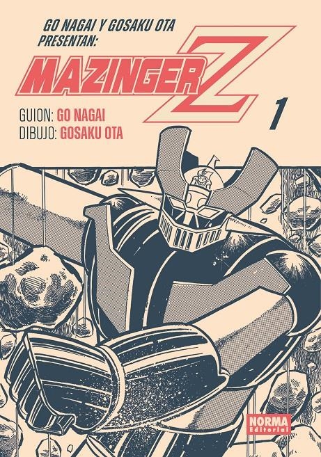 MAZINGER Z (OTA) Nº1 [CARTONE] | NAGAI, GO / OTA, GOSAKU | Akira Comics  - libreria donde comprar comics, juegos y libros online