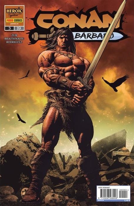 CONAN EL BARBARO Nº19 / Nº3 [GRAPA] | Akira Comics  - libreria donde comprar comics, juegos y libros online