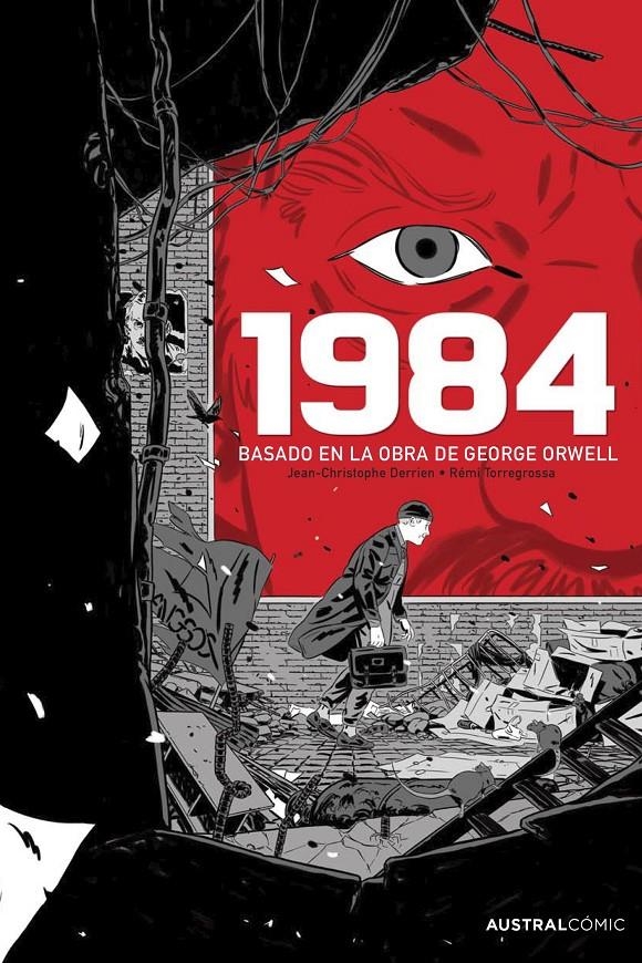 1984 (NOVELA GRAFICA)[BOLSILLO] | ORWELL, GEORGE / DERRIEN, JEAN-CHRISTOPHE / TORREGROSSA, RÉMI | Akira Comics  - libreria donde comprar comics, juegos y libros online