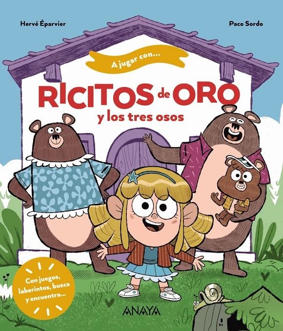 A JUGAR CON: RICITOS DE ORO [CARTONE] | EPARVIER, HERVE / SORDO, PACO | Akira Comics  - libreria donde comprar comics, juegos y libros online