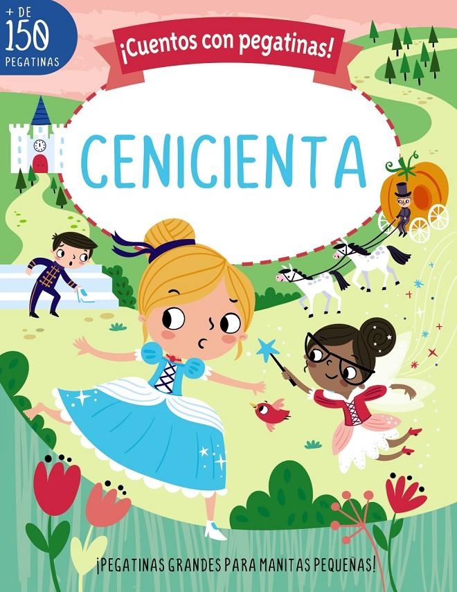 CUENTOS CON PEGATINAS: CENICIENTA [RUSTICA] | STEMP, TONI | Akira Comics  - libreria donde comprar comics, juegos y libros online