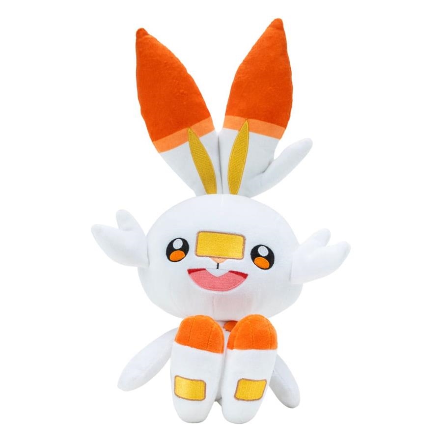 POKEMON: PELUCHE SCORBUNNY 30 CM [CAJA] | Akira Comics  - libreria donde comprar comics, juegos y libros online