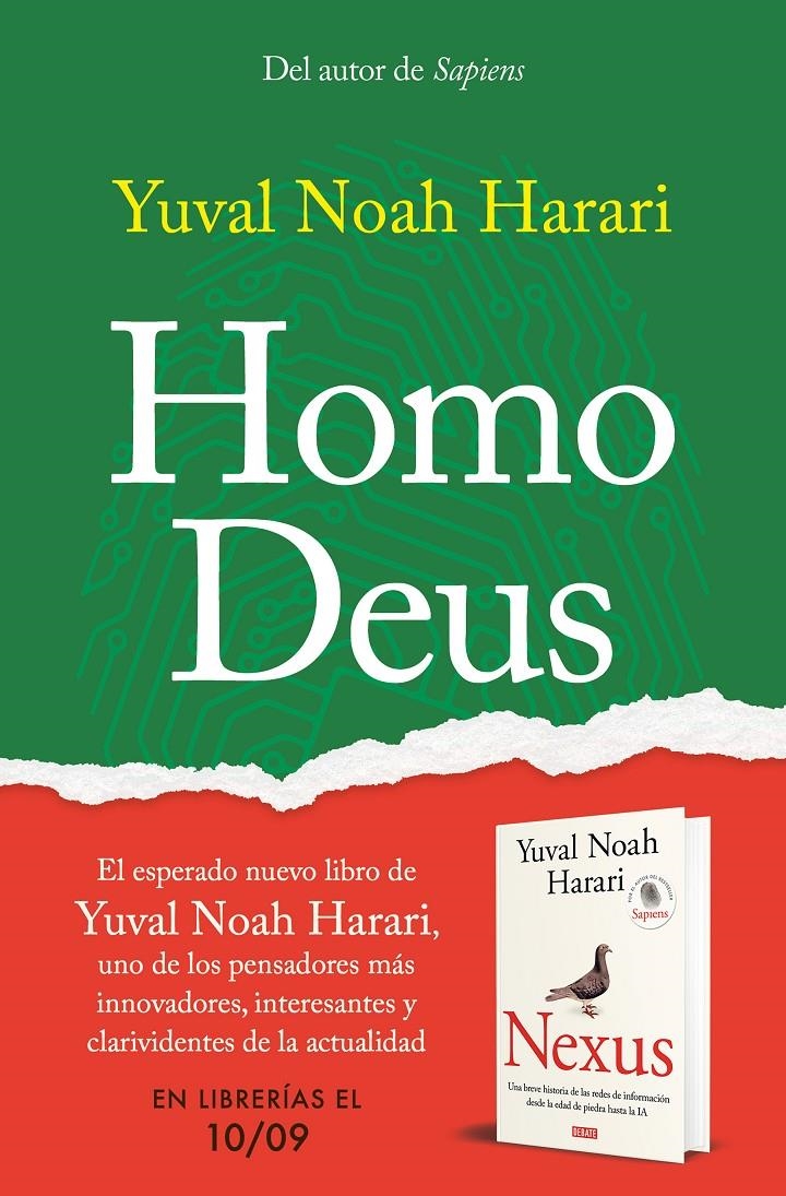 HOMO DEUS [BOLSILLO] | HARARI, YUVAL NOAH | Akira Comics  - libreria donde comprar comics, juegos y libros online