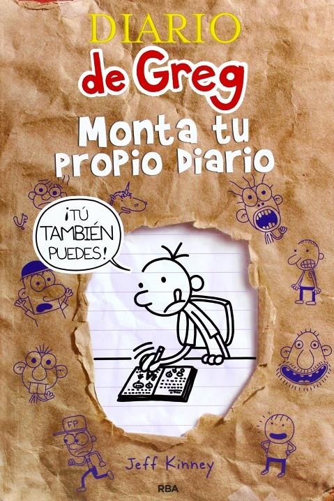 DIARIO DE GREG: MONTA TU PROPIO DIARIO [RUSTICA] | KINNEY, JEFF | Akira Comics  - libreria donde comprar comics, juegos y libros online