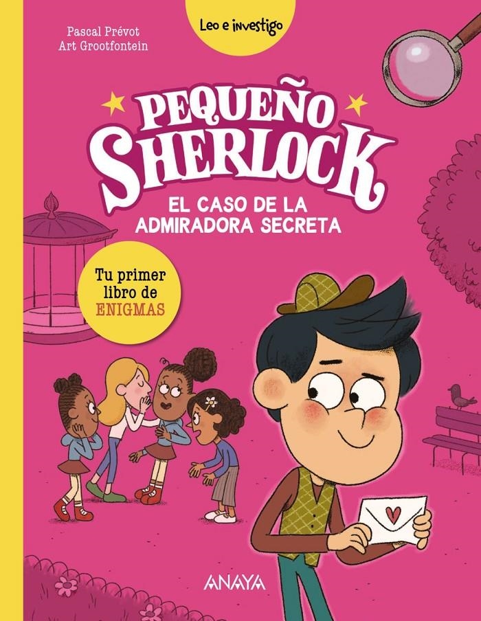 PEQUEÑO SHERLOCK: EL CASO DE LA ADMIRADORA SECRETA [RUSTICA] | PREVOT, PASCAL / GROOTFONTEIN, ART | Akira Comics  - libreria donde comprar comics, juegos y libros online