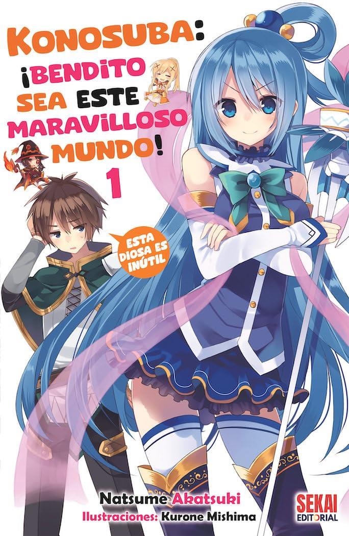 KONOSUBA: ¡BENDITO SEA ESTE MARAVILLOSO MUNDO! Nº1 (NOVELA)[RUSTICA] | AKATSUKI,NATSUME/MISHIMA,KURONE | Akira Comics  - libreria donde comprar comics, juegos y libros online