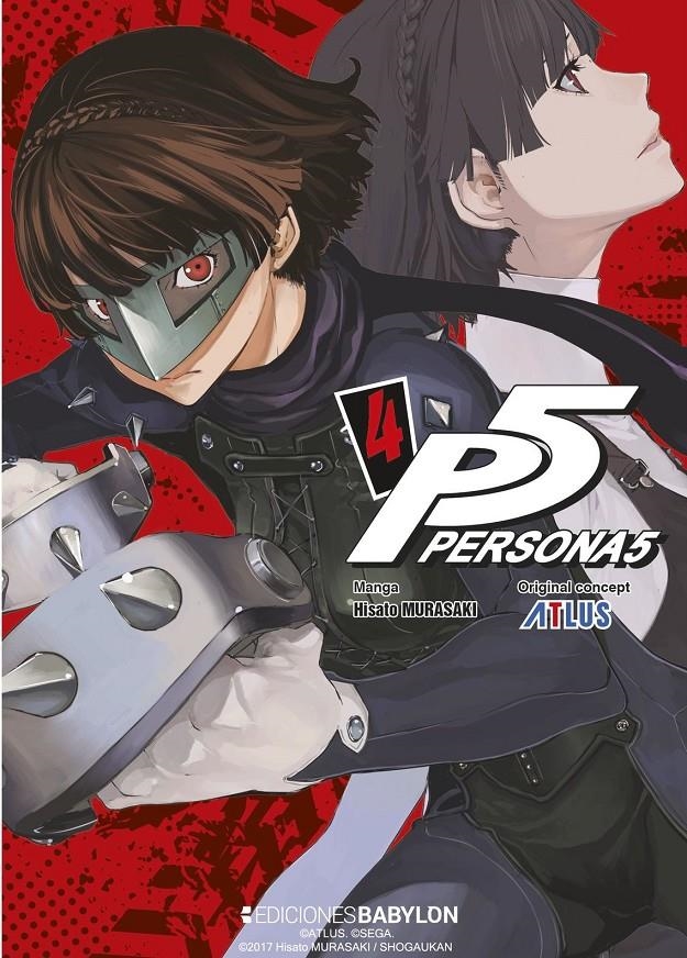 PERSONA 5 Nº04 [RUSTICA] | MURASAKI, HISATO | Akira Comics  - libreria donde comprar comics, juegos y libros online