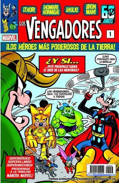 ASOMBROSO SPIDERMAN Nº29 / Nº238 (ESPECIAL DISNEY WHAT IF VENGADORES 1) [GRAPA] | Akira Comics  - libreria donde comprar comics, juegos y libros online