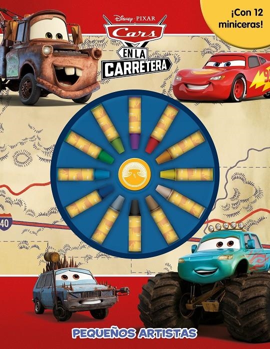 PEQUEÑOS ARTISTAS: CARS EN LA CARRETERA (CON 12 MINICERAS) [RUSTICA] | Akira Comics  - libreria donde comprar comics, juegos y libros online