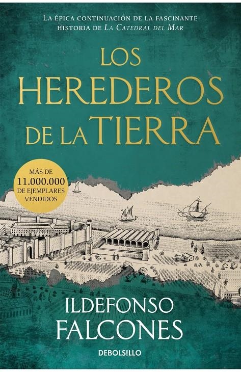 HEREDEROS DE LA TIERRA, LOS [BOLSILLO] | FALCONES, ILDEFONSO | Akira Comics  - libreria donde comprar comics, juegos y libros online