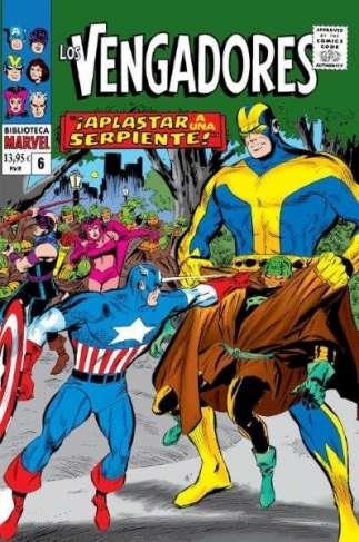 BIBLIOTECA MARVEL: LOS VENGADORES VOL.06 (1966-67 / 31-36 USA) [RUSTICA] | Akira Comics  - libreria donde comprar comics, juegos y libros online