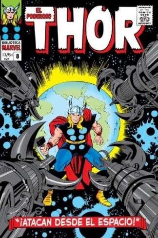 BIBLIOTECA MARVEL: EL PODEROSO THOR Nº08 (1966-67 / 131-136 USA) [RUSTICA] | LEE, STAN / KIRBY, JACK | Akira Comics  - libreria donde comprar comics, juegos y libros online