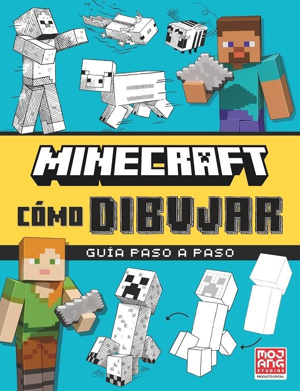 MINECRAF: COMO DIBUJAR. GUIA PASO A PASO [RUSTICA] | AB, MOJANG | Akira Comics  - libreria donde comprar comics, juegos y libros online