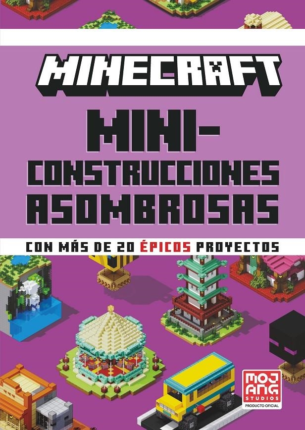 MINECRAFT OFICIAL: MINICONSTRUCCIONES ASOMBROSAS [CARTONE] | AB, MOJANG | Akira Comics  - libreria donde comprar comics, juegos y libros online