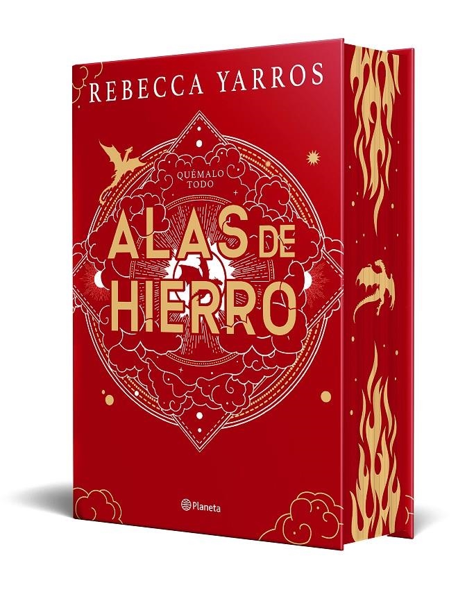 ALAS DE HIERRO (EMPIREO 2) (EDICION COLECCIONISTA ENRIQUECIDA Y LIMITADA) [CARTONE] | YARROS, REBECCA | Akira Comics  - libreria donde comprar comics, juegos y libros online