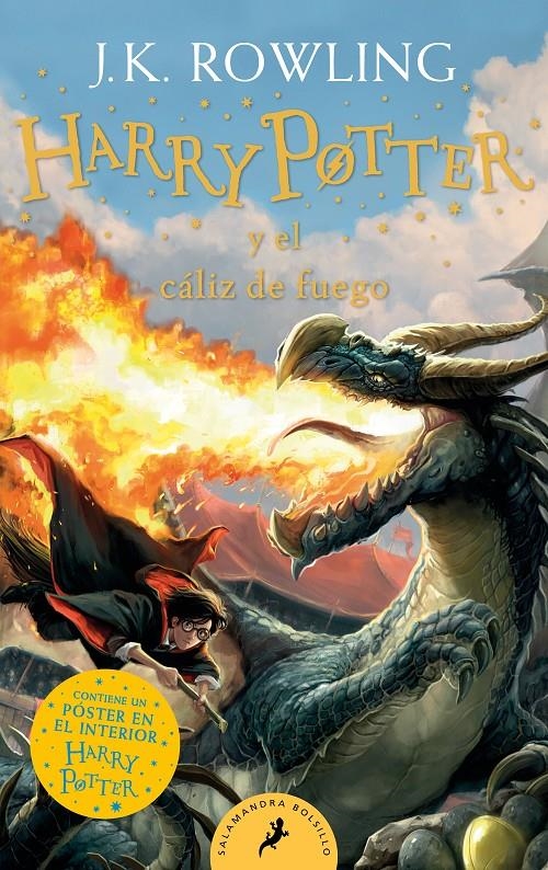 HARRY POTTER Y EL CALIZ DE FUEGO (VOLUMEN 4) (NUEVA EDICION) [BOLSILLO] | ROWLING, J.K. | Akira Comics  - libreria donde comprar comics, juegos y libros online