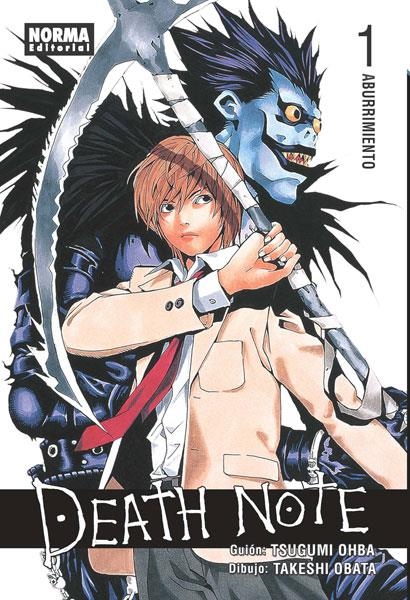 DEATH NOTE Nº01: ABURRIMIENTO [RUSTICA] | OHBA, TSUGUMI / OBATA, TAKESHI | Akira Comics  - libreria donde comprar comics, juegos y libros online