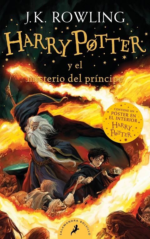 HARRY POTTER Y EL MISTERIO DEL PRINCIPE (VOLUMEN 6) (NUEVA EDICION) [BOLSILLO] | ROWLING, J.K. | Akira Comics  - libreria donde comprar comics, juegos y libros online