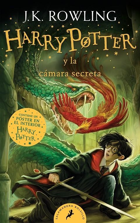 HARRY POTTER Y LA CAMARA SECRETA (VOLUMEN 2) (NUEVA EDICION) [BOLSILLO] | ROWLING, J.K. | Akira Comics  - libreria donde comprar comics, juegos y libros online