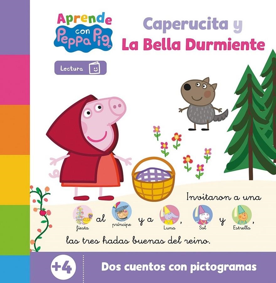 PEPPA PIG: APRENDE CON PEPPA CAPERUCITA Y LA BELLA DURMIENTE [CARTONE] | Akira Comics  - libreria donde comprar comics, juegos y libros online