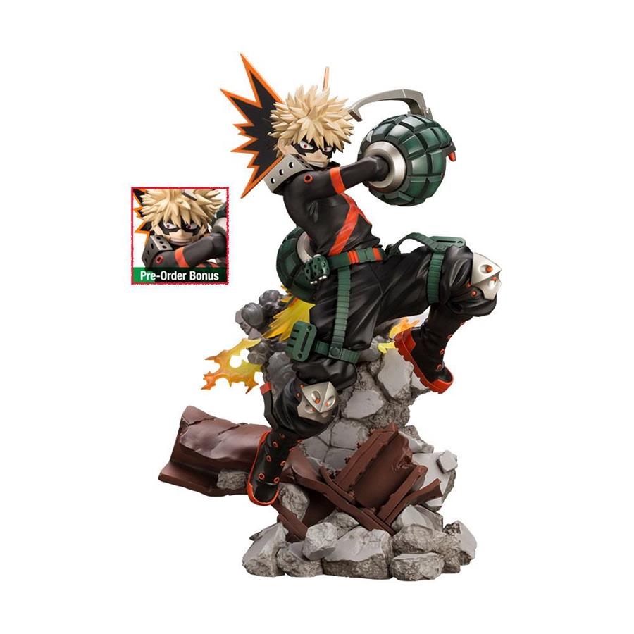 MY HERO ACADEMIA: ESTATUA KATSUKI BAKUGO ARTFXJ EDITION 26 CM 1/8 PVC (EX¡TRA BONUS SEGUNDA CABEZA) [CAJA] | Akira Comics  - libreria donde comprar comics, juegos y libros online