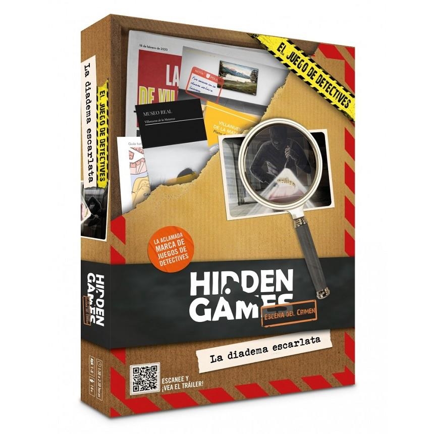 HIDDEN GAMES CASO 2: LA DIADEMA ESCARLATA [JUEGO] | Akira Comics  - libreria donde comprar comics, juegos y libros online