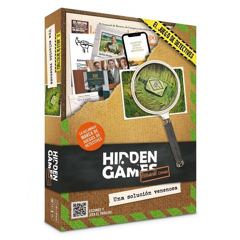 HIDDEN GAMES CASO 3: UNA SOLUCION VENENOSA [JUEGO] | Akira Comics  - libreria donde comprar comics, juegos y libros online