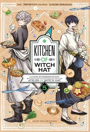 KITCHEN OF WITCH HAT Nº05 [RUSTICA] | HIROMI, SATO / SHIRAHAMA, KAMOME | Akira Comics  - libreria donde comprar comics, juegos y libros online