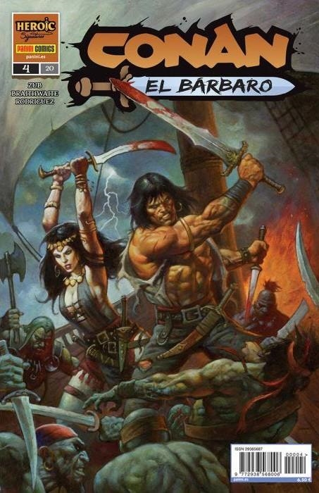 CONAN EL BARBARO Nº20 / Nº4 [GRAPA] | Akira Comics  - libreria donde comprar comics, juegos y libros online