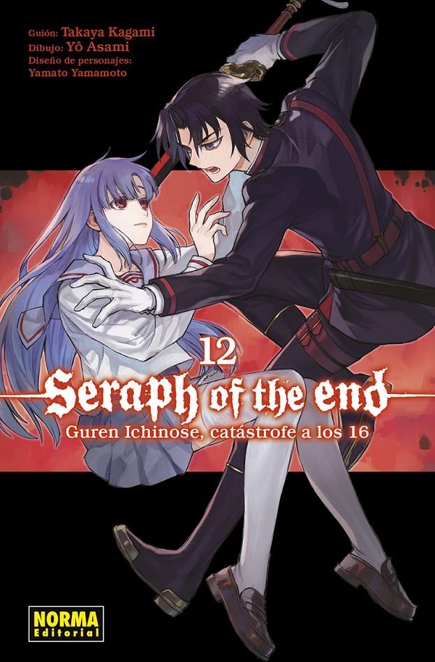 SERAPH OF THE END: GUREN ICHINOSE, CATASTROFE A LOS DIECISEIS Nº12 (ULTIMO TOMO)[RUSTICA] | KAGAMI, TAKAYA / YAMAMOTO, YAMATO | Akira Comics  - libreria donde comprar comics, juegos y libros online