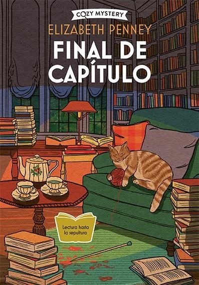 FINAL DE CAPITULO (UNA LIBRERIA EN CAMBRIDGE 1) (COZY MYSTERY) [RUSTICA] | PENNEY, ELIZABETH | Akira Comics  - libreria donde comprar comics, juegos y libros online