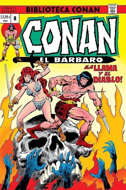 BIBLIOTECA MARVEL: CONAN EL BARBARO Nº08 (1974 / 41-45 USA) [RUSTICA] | Akira Comics  - libreria donde comprar comics, juegos y libros online