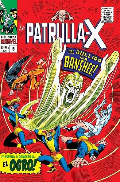 BIBLIOTECA MARVEL: LA PATRULLA X VOL.05 (1966-67 / 24-29 USA) [RUSTICA] | Akira Comics  - libreria donde comprar comics, juegos y libros online