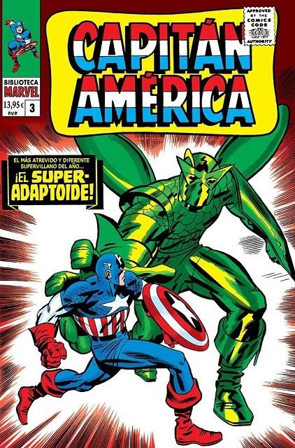 BIBLIOTECA MARVEL: CAPITAN AMERICA Nº03 (1966-67 / 81-91 USA) [RUSTICA] | Akira Comics  - libreria donde comprar comics, juegos y libros online