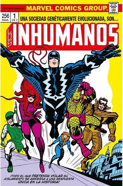 MARVEL LIMITED EDITION TPB: LOS INHUMANOS Nº01 (1 DE 2) [RUSTICA] | LEE, STAN / KIRBY, JACK | Akira Comics  - libreria donde comprar comics, juegos y libros online