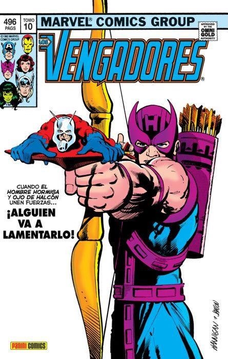 MARVEL GOLD VENGADORES VOL.10: CORTE MARCIAL (212-226 USA) [CARTONE] | Akira Comics  - libreria donde comprar comics, juegos y libros online