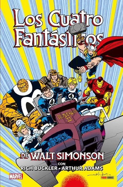 MARVEL LIMITED EDITION: LOS 4 FANTASTICOS DE WALT SIMONSON [CARTONE] | SIMONSON, WALTER | Akira Comics  - libreria donde comprar comics, juegos y libros online