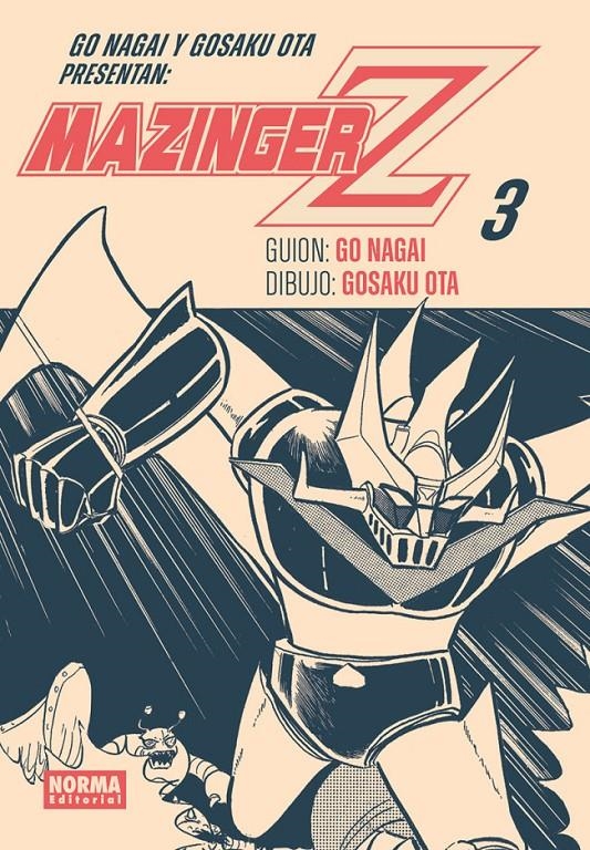 MAZINGER Z (OTA) Nº3 [CARTONE] | NAGAI, GO / OTA, GOSAKU | Akira Comics  - libreria donde comprar comics, juegos y libros online