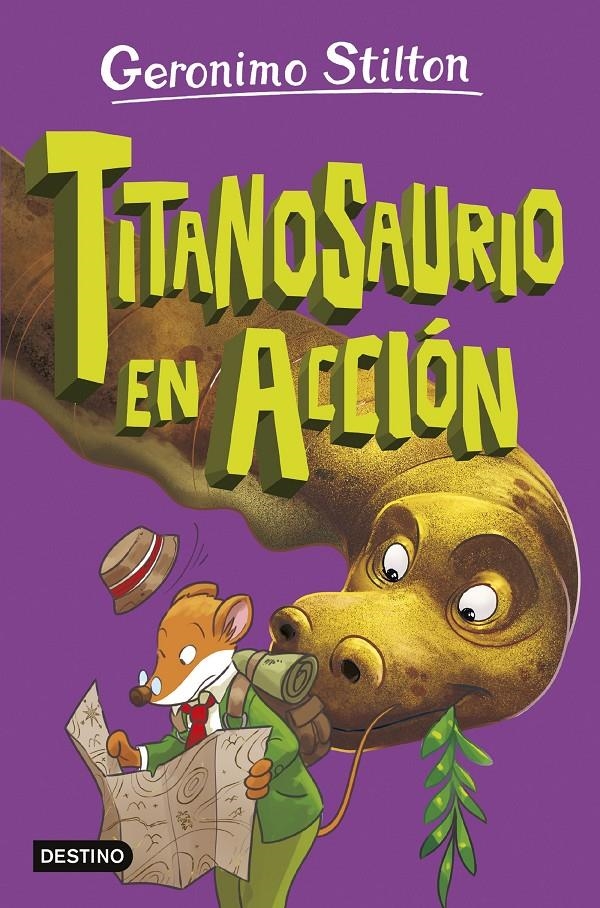 GERONIMO STILTON LA ISLA DE LOS DINOSAURIOS 4: TITANOSAURIO EN ACCION [RUSTICA] | STILTON, GERONIMO | Akira Comics  - libreria donde comprar comics, juegos y libros online