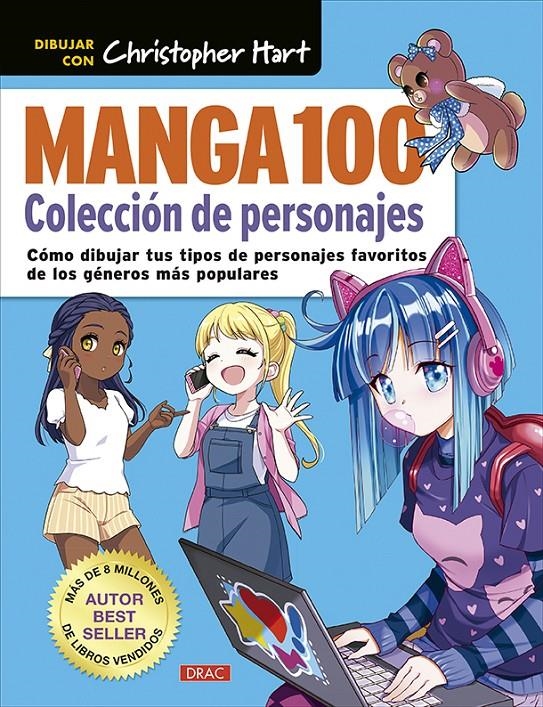 MANGA100: COLECCION DE PERSONAJES [RUSTICA] | HART, CHRISTOPHER | Akira Comics  - libreria donde comprar comics, juegos y libros online