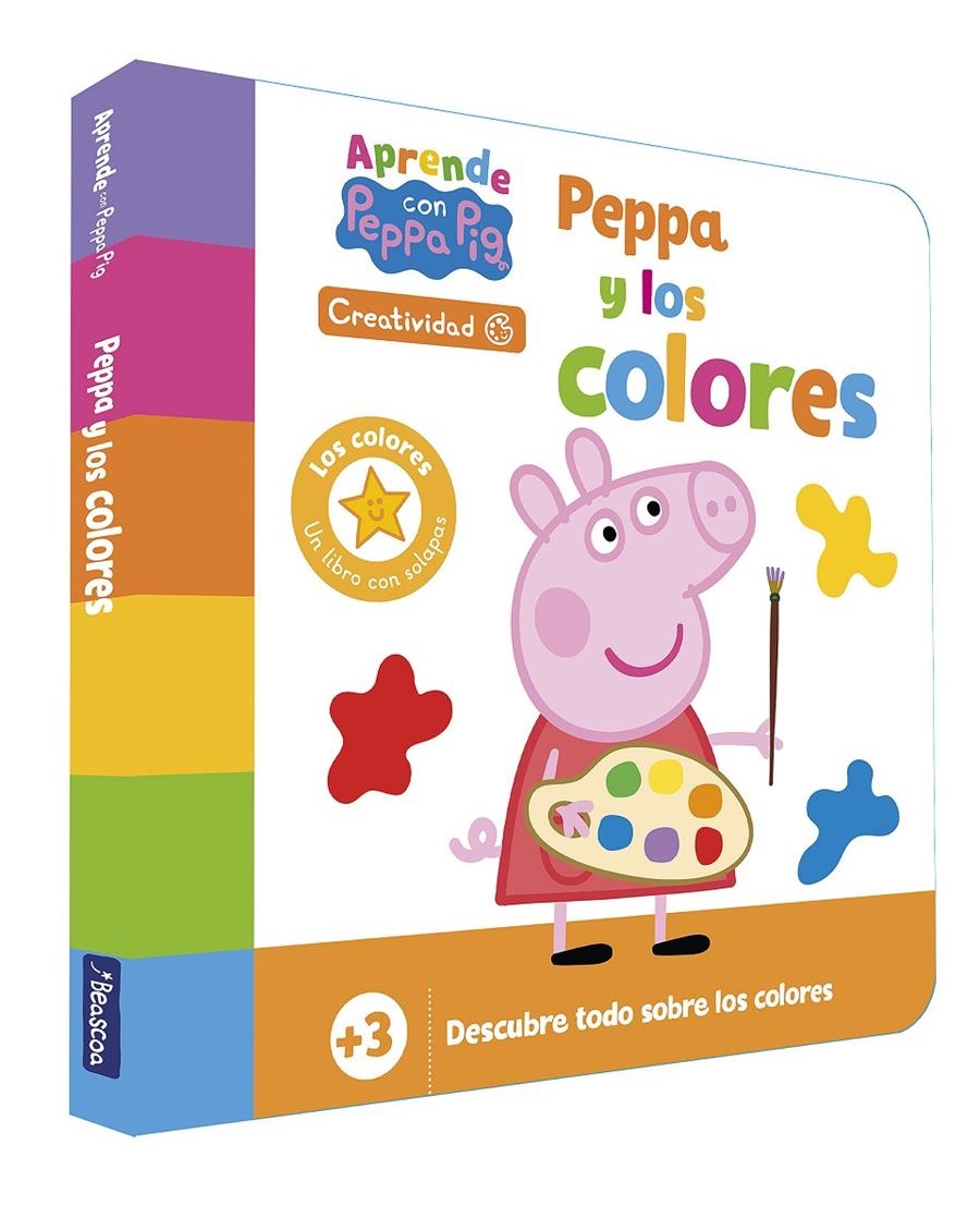 PEPPA PIG: PEPPA Y LOS COLORES [CARTONE] | Akira Comics  - libreria donde comprar comics, juegos y libros online