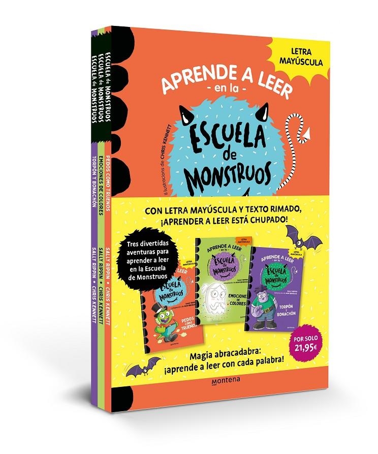 APRENDE A LEER EN LA ESCUELA DE MONSTRUOS (PACK CON LOS LIBROS 7, 8 Y 9) [RUSTICA] | RIPPIN, SALLY / BENEGAS, MAR | Akira Comics  - libreria donde comprar comics, juegos y libros online