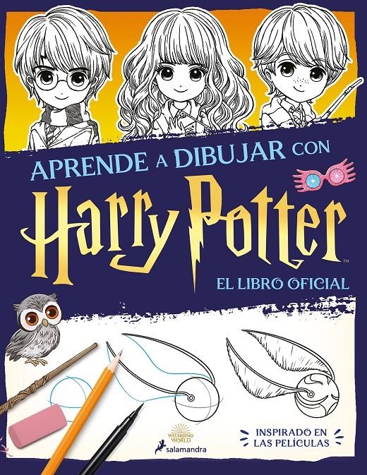 APRENDE A DIBUJAR CON HARRY POTTER (LIBRO OFICIAL) [RUSTICA] | ROWLING, J.K. | Akira Comics  - libreria donde comprar comics, juegos y libros online