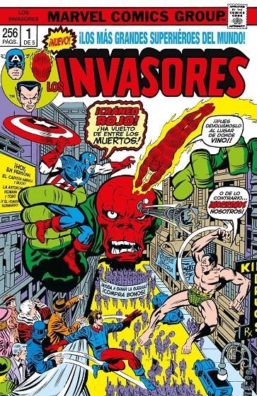 MARVEL LIMITED EDITION TPB: LOS INVASORES Nº01 (1 DE 5) [RUSTICA] | Akira Comics  - libreria donde comprar comics, juegos y libros online