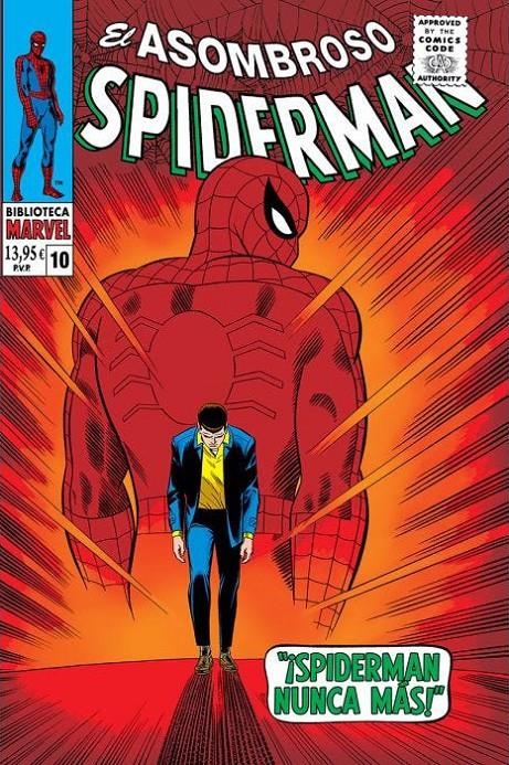 BIBLIOTECA MARVEL: ASOMBROSO SPIDERMAN Nº10 (1967 / 46-50 USA) [RUSTICA] | LEE, STAN / ROMITA SR., JOHN | Akira Comics  - libreria donde comprar comics, juegos y libros online