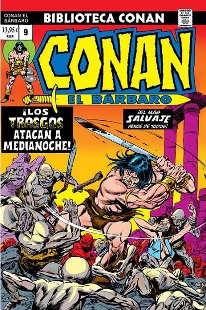 BIBLIOTECA MARVEL: CONAN EL BARBARO Nº09 (1975 / 46-51 USA) [RUSTICA] | Akira Comics  - libreria donde comprar comics, juegos y libros online